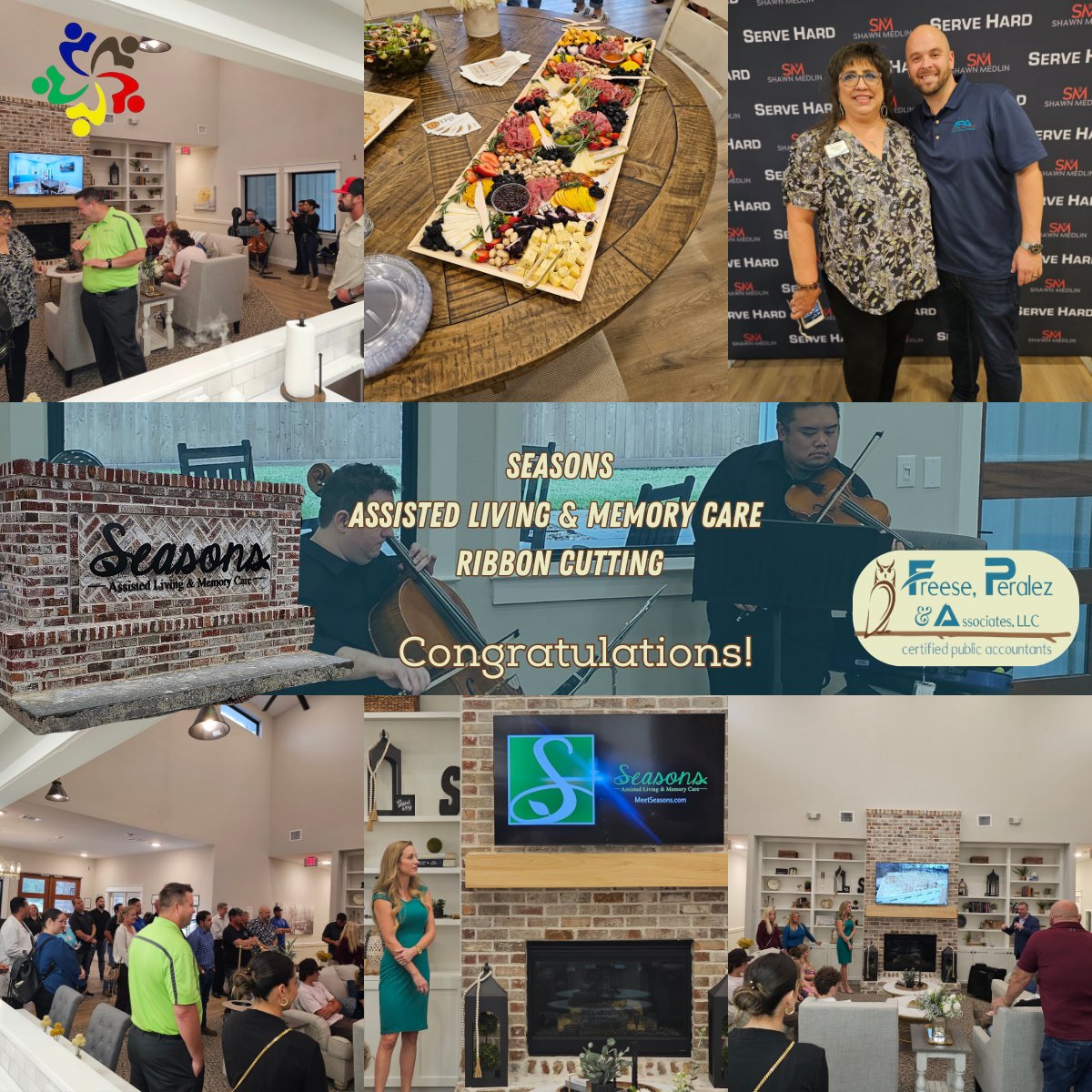 fpacpa's tweet image. A delightful day at Seasons ribbon-cutting! 🎀 Wishing Seasons loads of success in their new venture, it&apos;s a beautiful facility! 🌟 #SeasonsRibbonCutting #MagnoliaChamber #CommunityWelcome #AssistedLiving #WishingSuccess #Taxes #FreesePeralez&amp;amp;Associates
