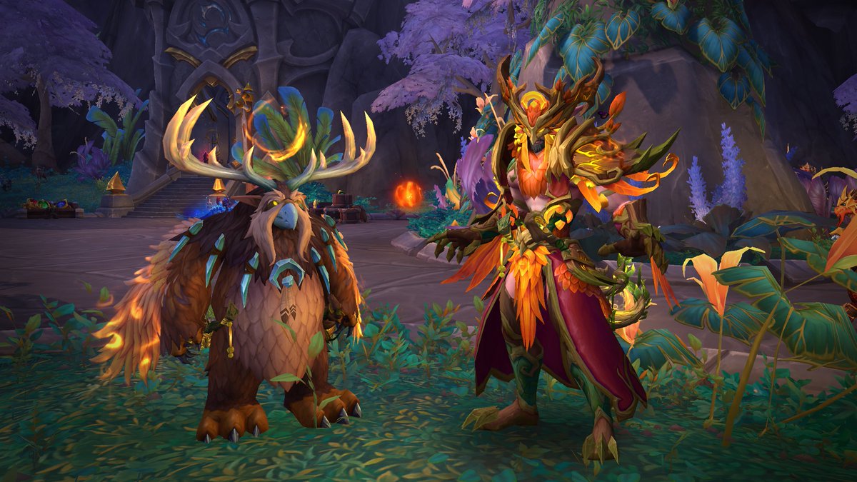 aramisx's tweet image. Loving all the Druid form updates. The boomchimken customizations are amazing. 😍
