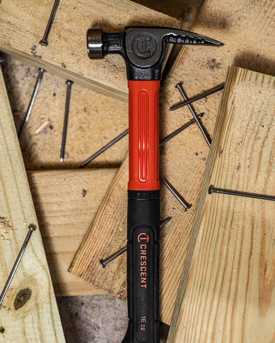 CrescentTools's tweet photo. Purpose-built to power through. 🔨
Hammer out jobs in record time with less vibration thanks to our Fiberglass Hammer’s VibeGuard technology! #CrescentTools | https://t.co/4QLYUHl8qO https://t.co/SVYsB1Xv3V