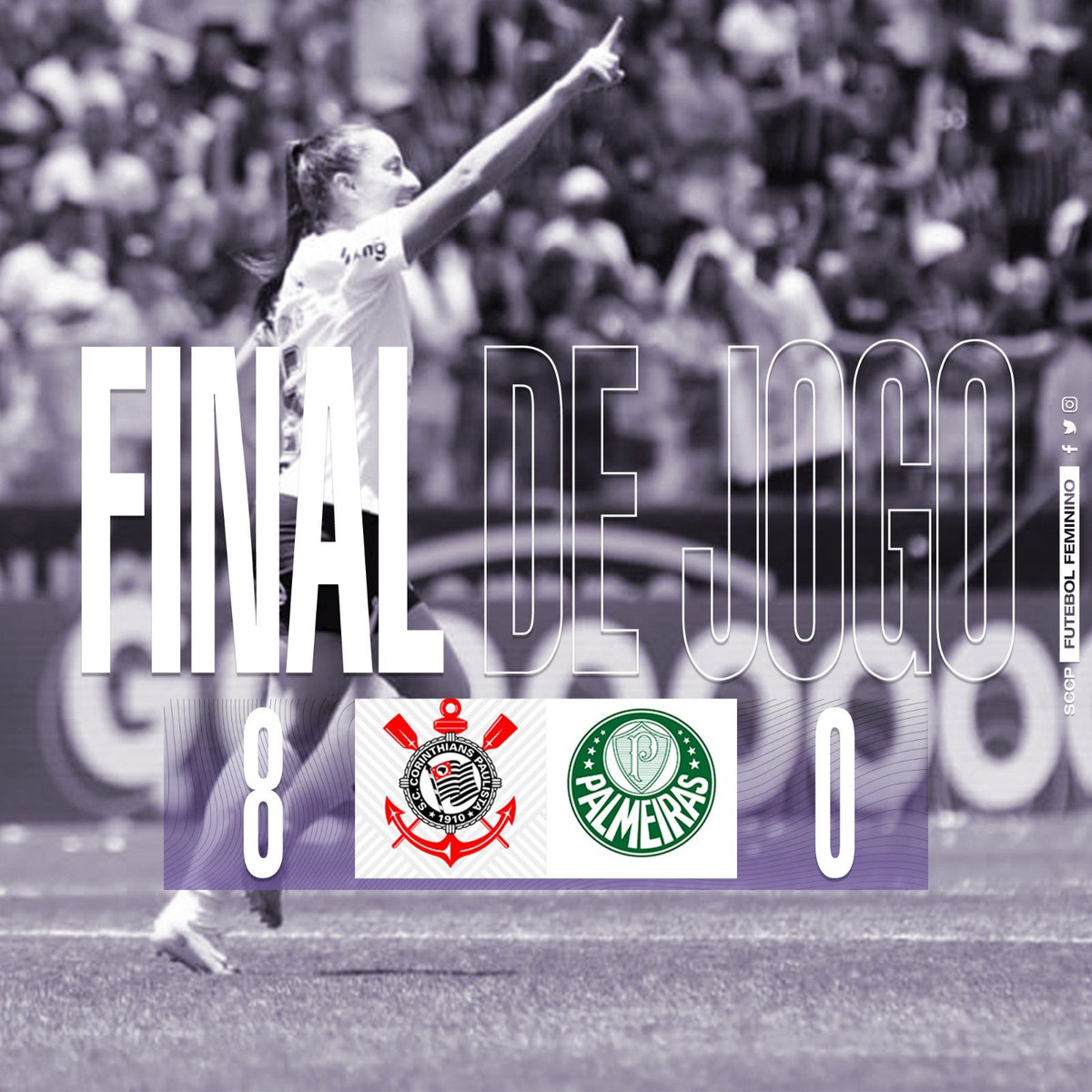 Corinthians faz goleada histórica contra o Palmeiras e vai à final do Paulista  feminino - Esportes - R7 Futebol