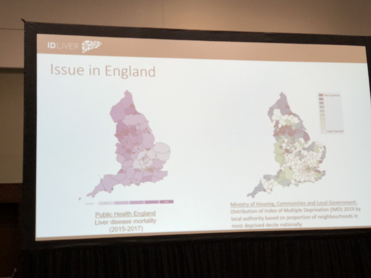Happy to see the <a href="/ID_LIVER/">ID LIVER</a> project presenting important data on the impact of social depravation on liver disease at #TLM2023
🇬🇧Manchester project on patient detection via referral pathways