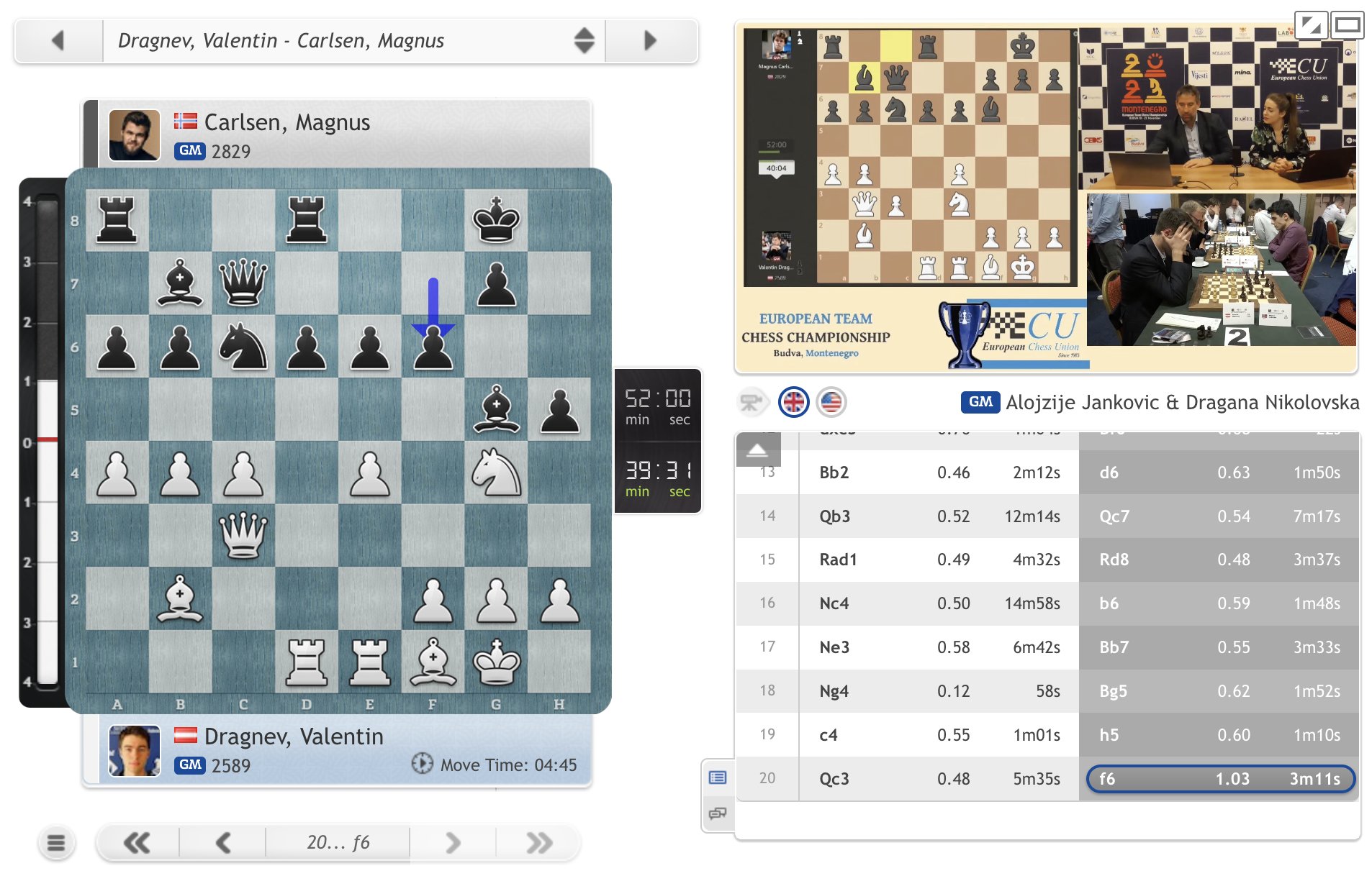 chess24.com on X: Never play f6?  #ETCC2023   / X