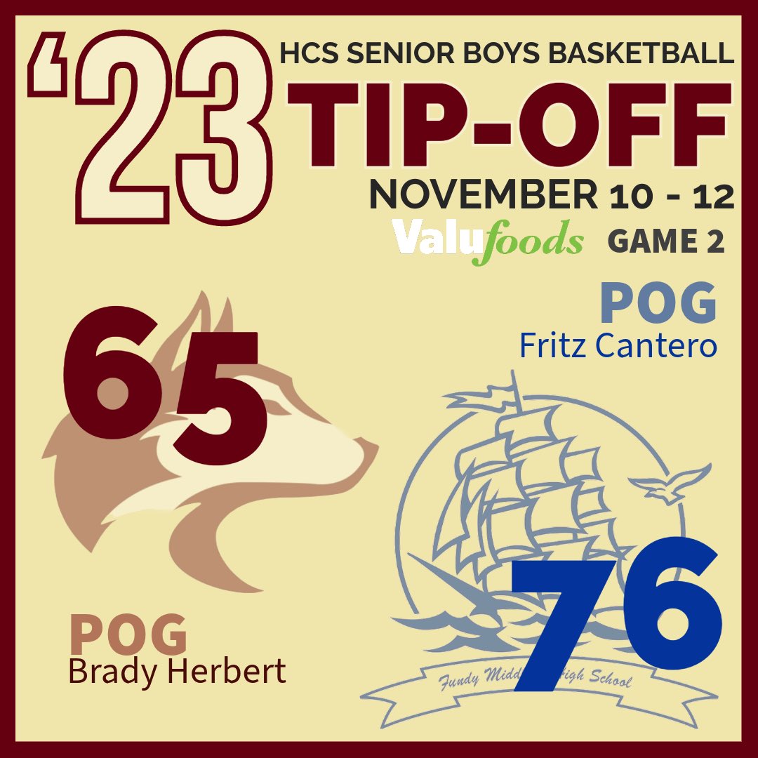 hcs_huskies's tweet photo. 1 up and 1 down yesterday at The HCS Tip-Off for the Huskies Senior Boys Basketball team.

They’ll finish up today at 4:00pm against @MVPulamoo. Come on up the hill or catch us on the stream @HCS_Huskies on YouTube. https://t.co/zYCxsQE79M