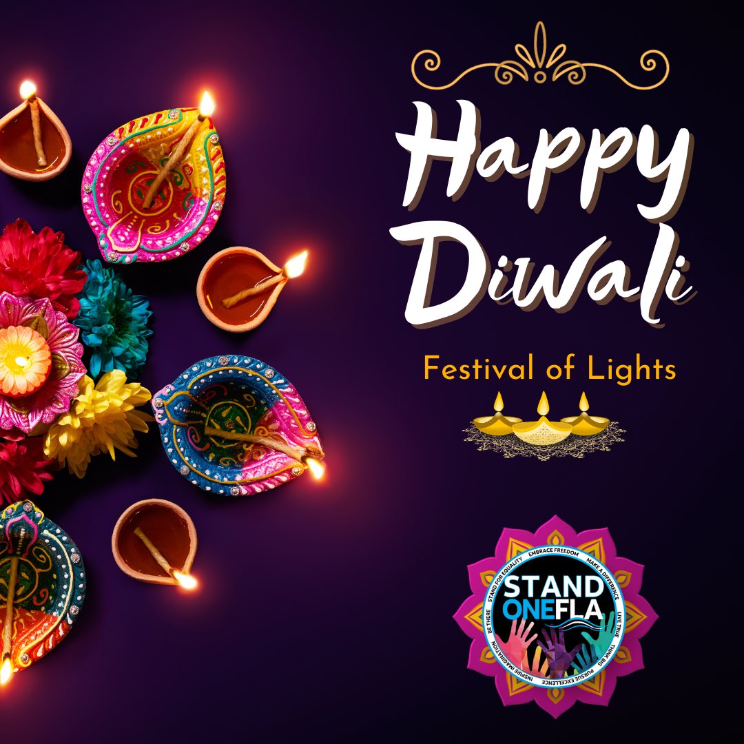 #HappyDiwali

Diwali is the Hindu festival of lights celebrated in Indian religions. It symbolizes the spiritual "victory of light over darkness, good over evil, and knowledge over ignorance. Wishing you a joyful festival of lights filled with love, happiness, and prosperity.