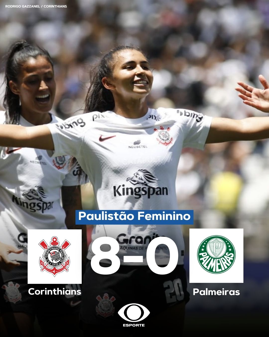 Corinthians on top of the world