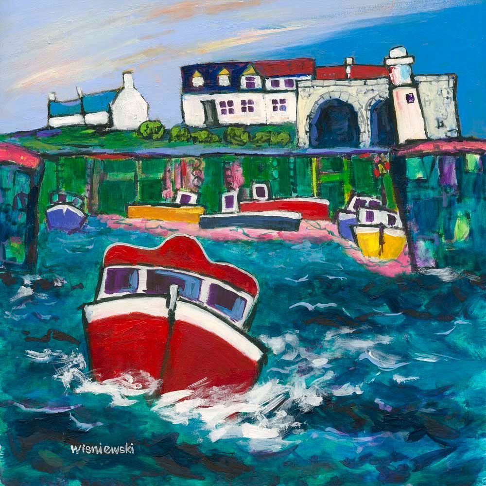 Inner Farne by Bernie Wizniewski buff.ly/4627qI3 #Northumberland #FarneIslands Signed limited edition prints available with Free UK mainland delivery.
