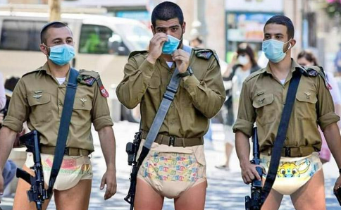 SaMgraphicsJO's tweet photo. I was wandering

Did israel army wore diapers in this war too?

#freepalestinefromhamas
#غزة

#gazaunderattack
#palestine
#FreePalestine
#غزة_تحت_القصف
#مستشفى_الشفاء

#america
#europe
#usa
#genocide
#uk
#britain
#israeliterrorism
#israelisnotacountry
#zionists

#الإجتياح_البري https://t.co/7m7nKqSlnF