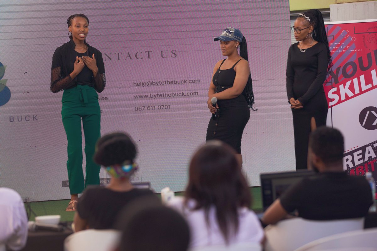 Geekulcha's tweet photo. Team ByteBrigade are helping unbanked businesses prove they are worth transacting with by creating a digital footprint and an online presence for them

#ABGEWHack2023 @khanyi_nike https://t.co/27RpeJdVUM