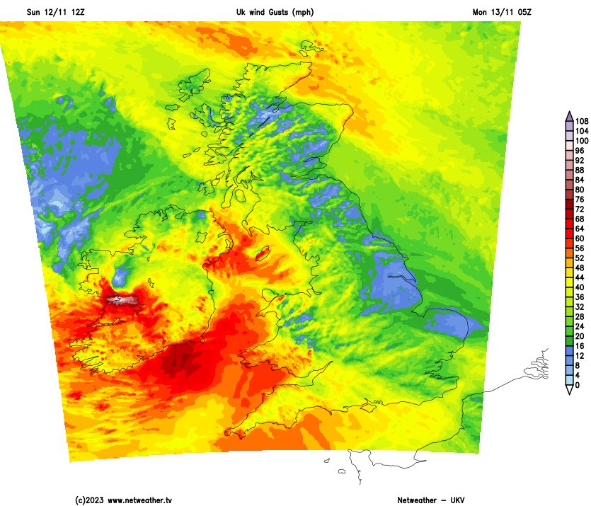 4CastUKI's tweet image. Strong #winds likely an issue through tonight and the early morning in Ireland and Northern Ireland with #StormDebi. Winds then transferring across the Irish Sea also expect some heavy rain with this. #IrelandWeather #WeatherUpdate