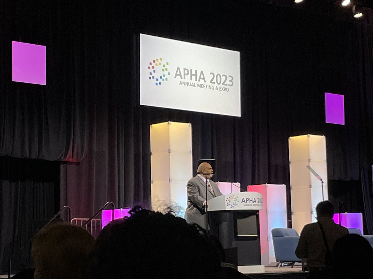 Welcome to <a href="/PublicHealth/">APHA</a> 2023! #APHA2023