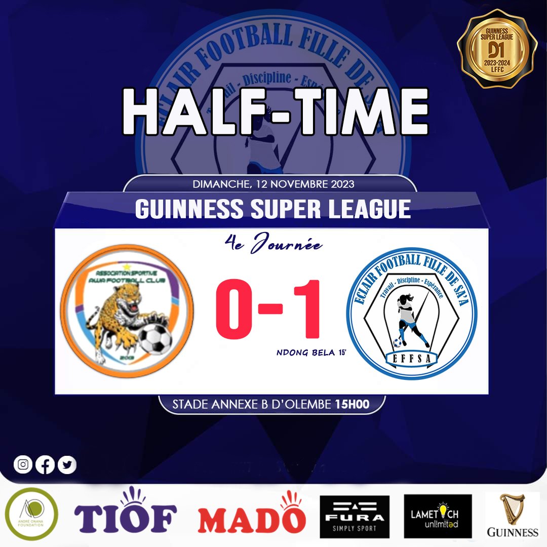 ECLAIR FOOTBALL FILLE DE SA'A OFFICIEL tweet media