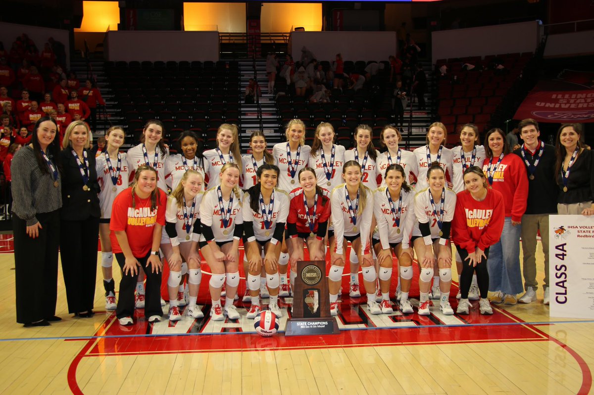 Congratulations to our BACK TO BACK Class 4A IHSA State Champions! The Mighty Macs now have 17 🏆🏆🏆🏆🏆🏆🏆🏆🏆🏆🏆🏆🏆🏆🏆🏆🏆 state titles for an Illinois record. #TRADITION