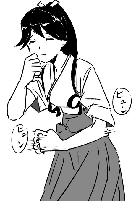 独特の構えからジャブを繰り出すほっしょさん#鳳翔進水日 