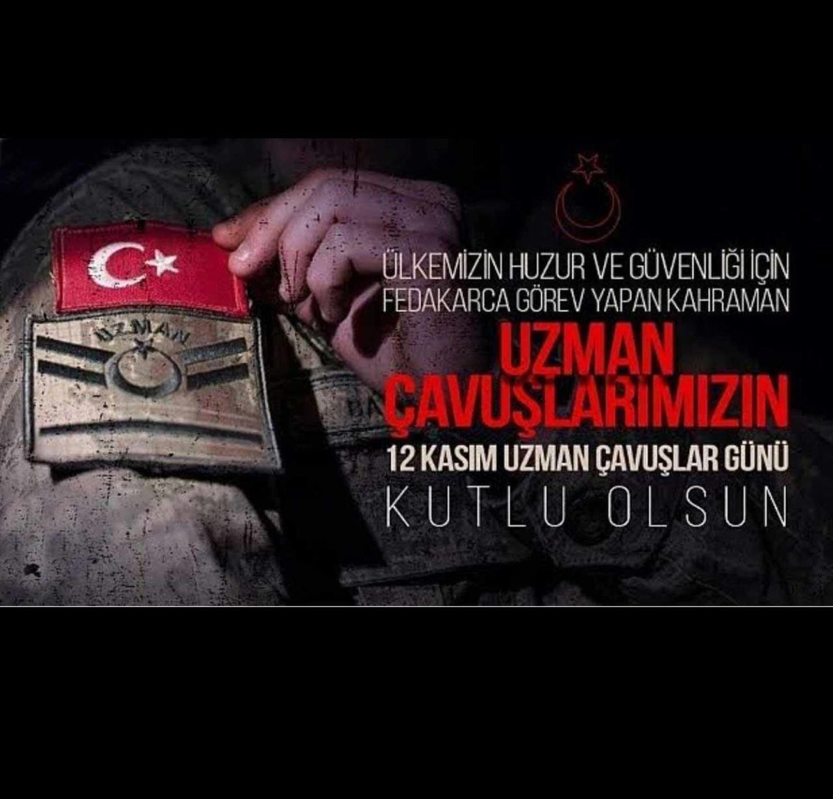 12 Kasım #UzmanÇavuşlarGünü Kutlu Olsun..

''Görevi Başındaki Tüm Uzman Çavuşlarımıza Vatan Nöbetinde Kolaylıklar Diliyorum ".