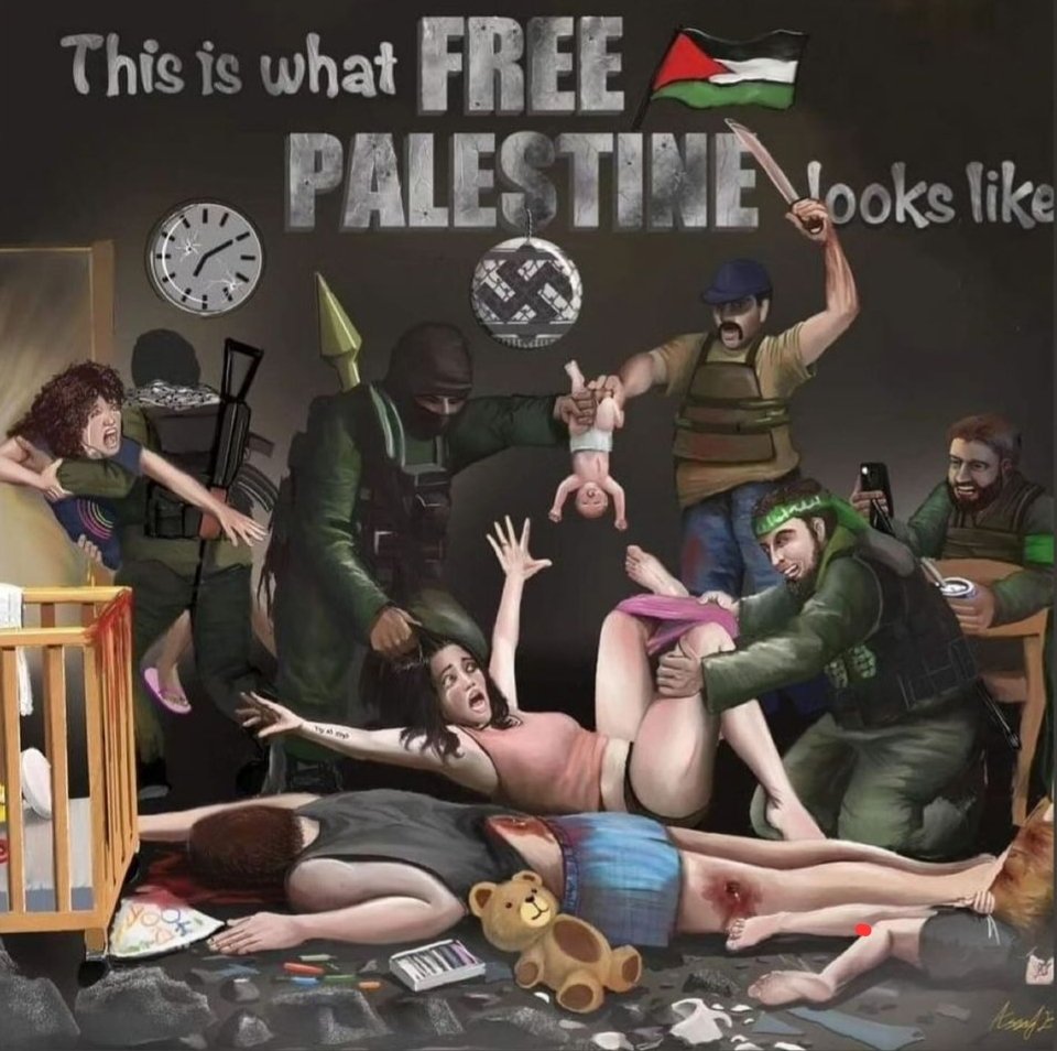 IsraelAt_War's tweet photo. #FreePalestineFromIsrael #Israel 
#Hamas_is_ISIS https://t.co/U90jRtUlor