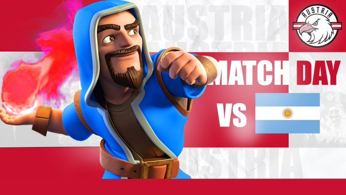 🔴 MATCHDAY ⚪

In round 3 of the <a href="/CR_Supremacy/">Supremacy League</a> we are facing tough opponents, but we are ready to fight <a href="/SeleccionArgCR/">Sel. Argentina CR</a> in the arena 🔥

🏆 Qualifiers Round 3
🆚 <a href="/SeleccionArgCR/">Sel. Argentina CR</a> 
🗓️ 12.11.2023
⏰22:00 🇦🇹 / 18:00 🇦🇷