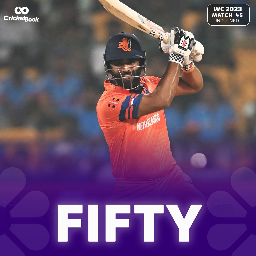 Teja Nidamanuru, the Lonely Wolf, secured his first World Cup fifty but, unfortunately, ended up on the losing side.

#WC23 #INDvsNED #TejaNidamanuru #Fifty #WorldCup #CricketNetherlands