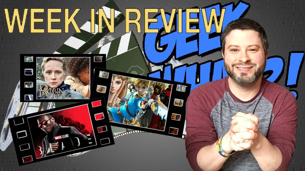 Hey nerds!👋🤓 I just posted my #WeekInReview this week!

- #NaomieHarris & #GwendolineChristie in #RobinAndTheHood Movie

- #TheLegendOfZelda live-action movie from #Nintendo & #Sony

- #Marvel #Blade Getting R Rating According to Director #YannDemange

youtu.be/l0imvJsp7cM