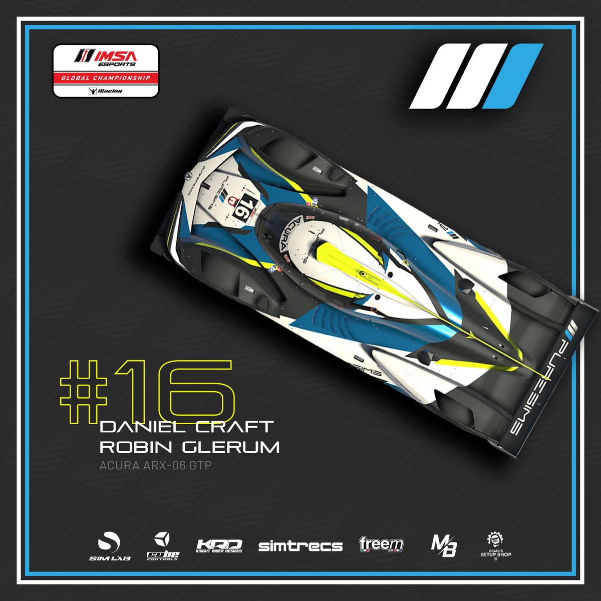 🟢IMSA Esports Championship🟢 Our GTP & GT3 entries head over to Watkins Glen for Round 2 of the IMSA Esports Global Championship. After a challenging Round 1, we look to build on two good results for both cars #WeArePure ⚫️⚫️🔵