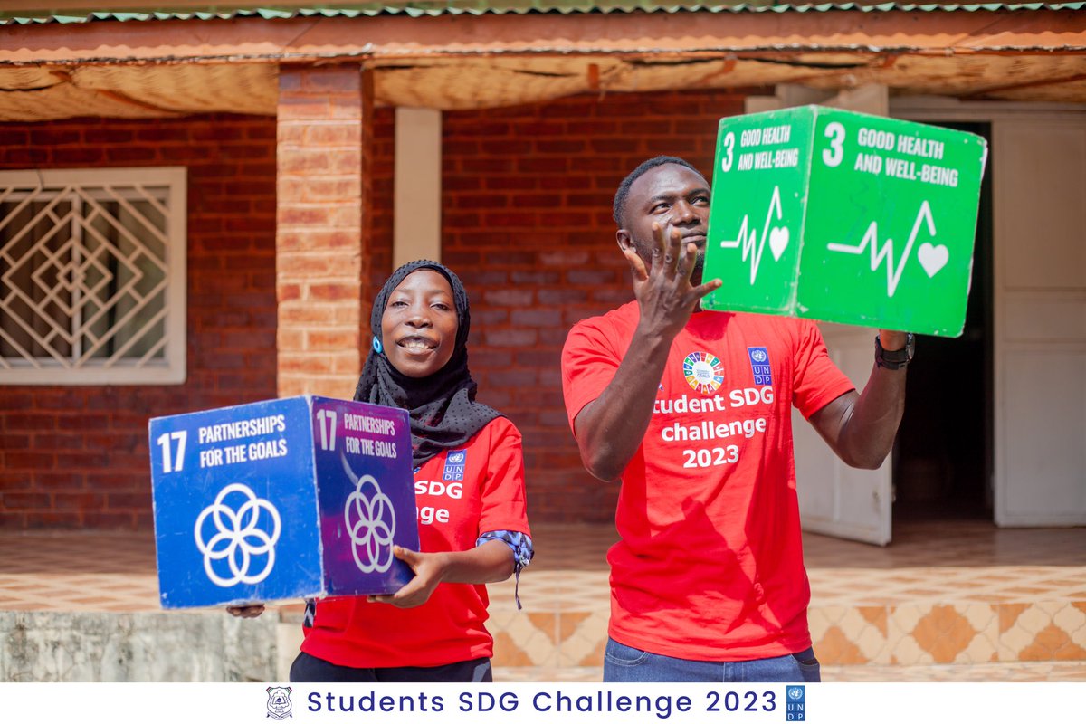 UniOfGambia's tweet image. Meet &apos;Donors For Life&apos; a passionate team committed to SDG 3 and 17! Their mission is clear: good health &amp;amp; wellbeing and strong partnerships for a sustainable future. 
Join them pave the way for impactful collaborations and accessible education for all! 
#SDGChallenge 
#SDGxNDP