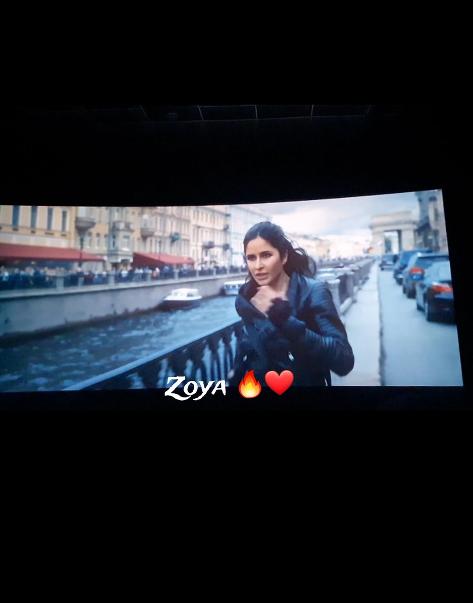 Appreciation tweet for the terrific performance by #KatrinaKaif the first female spy as Zoya of #YRFSpyUniverse on #Tiger3 Thoroughly enjoyed her work, from start to end she ruled the screen. A must watch performance. #Tiger3Review @KatrinaKaifFB