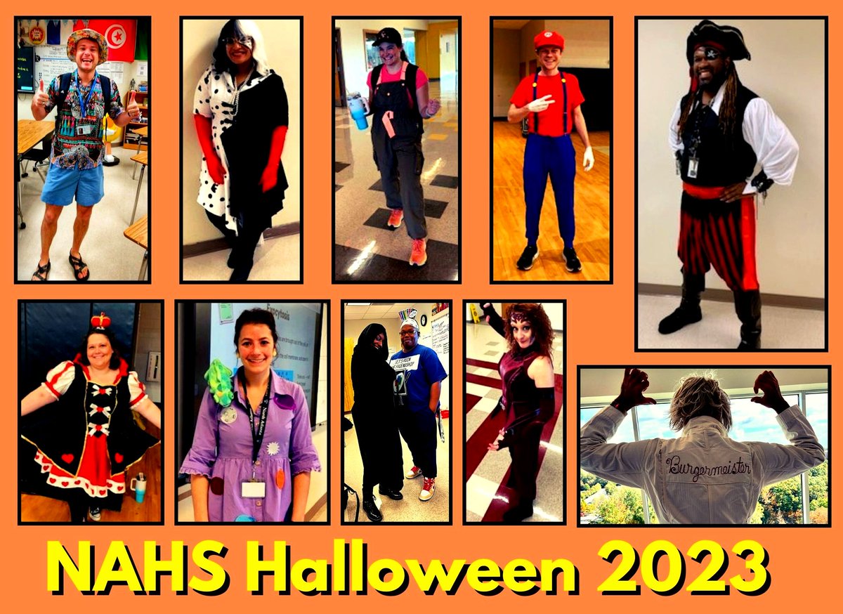 Fun Spirits: The Friday of Hoco Week (10/28) was “Costume Day” and our teachers made sure it wasn’t just students having all the fun. We had “The Wizard of Oz’s” Scarecrow, a feisty pirate, Cruella Deville, a Scarlet Witch, Uno Cards, a tacky tourist and many others. Class acts!