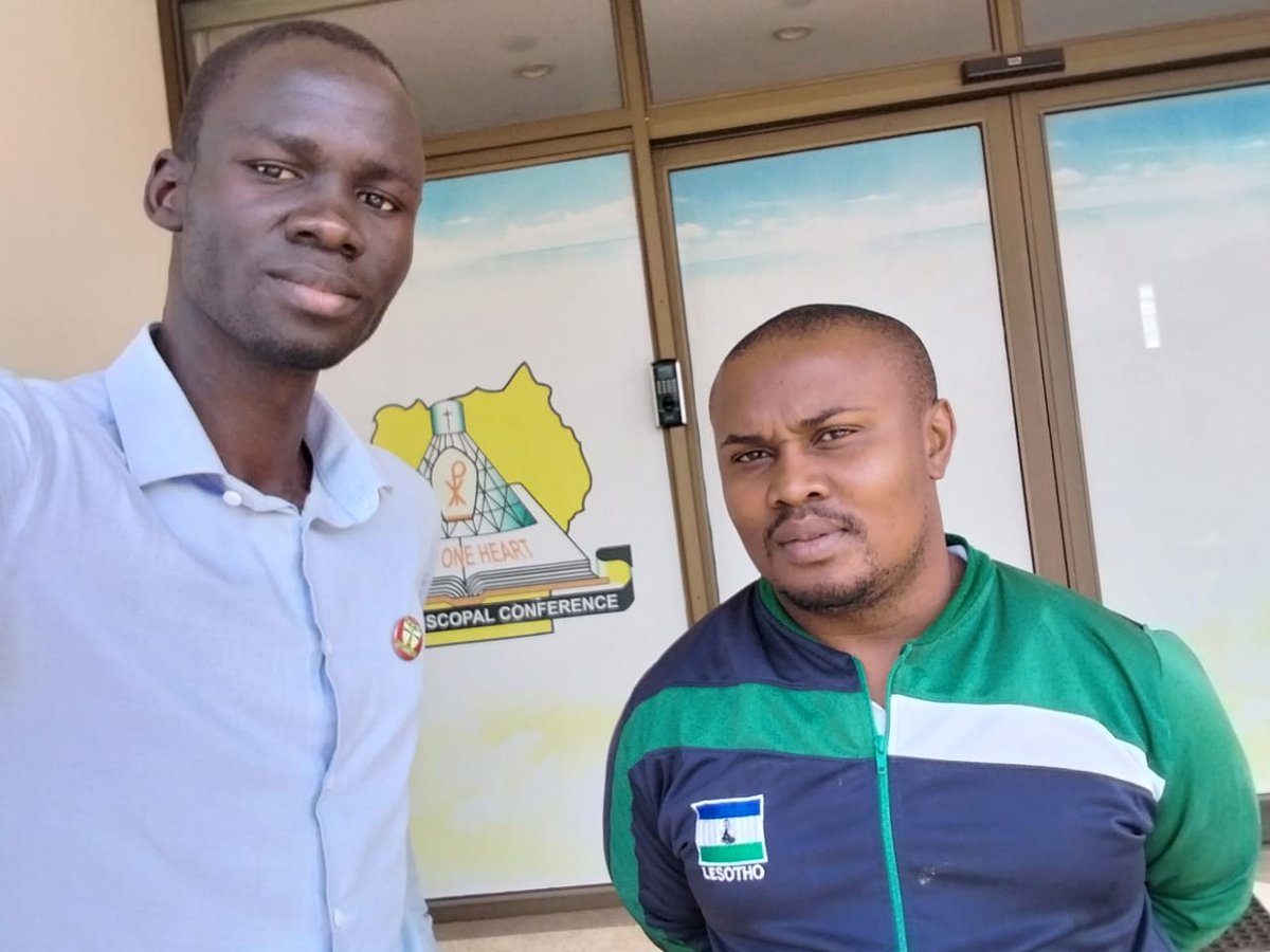 It was a good session with Mr. Joel Ts'epang Matsietsa <a href="/YCSLesotho/">Young Christian Students In Lesotho</a>
He has shared a lot with Uganda YCS, advised the team on a number of issues. Wishing him all the happy and peaceful stay in Uganda

Christ is alive in you and me