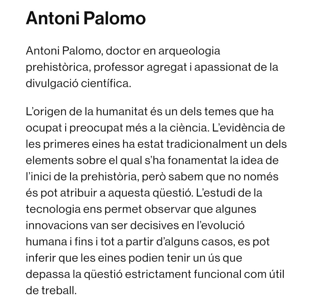 neolithicwmed's tweet photo. 📣📣
La @UABBarcelona organitza #Veus, unes jornades de xerrades per compartir el coneixement generat a la universitat per un públic global, i on participa el nostre company @antoni_palomo com a conferenciant!
#veus #divulgació #arqueologia
⬇️⬇️ Continua llegint! https://t.co/JqnxH89ZOT