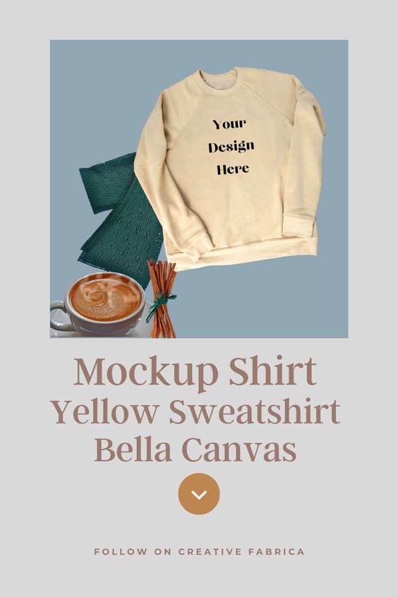 #Mockup #yellow #sweatshirt #BellaCanvas #shirt for #POD #ShirtDesigners. #CommercialUseOK #YellowSweatshirt #SweatshirtMockups #CrewSweatshirt #Latte #ProductPhotography #YellowShirt #fashion #clothing
creativefabrica.com/product/mockup…
