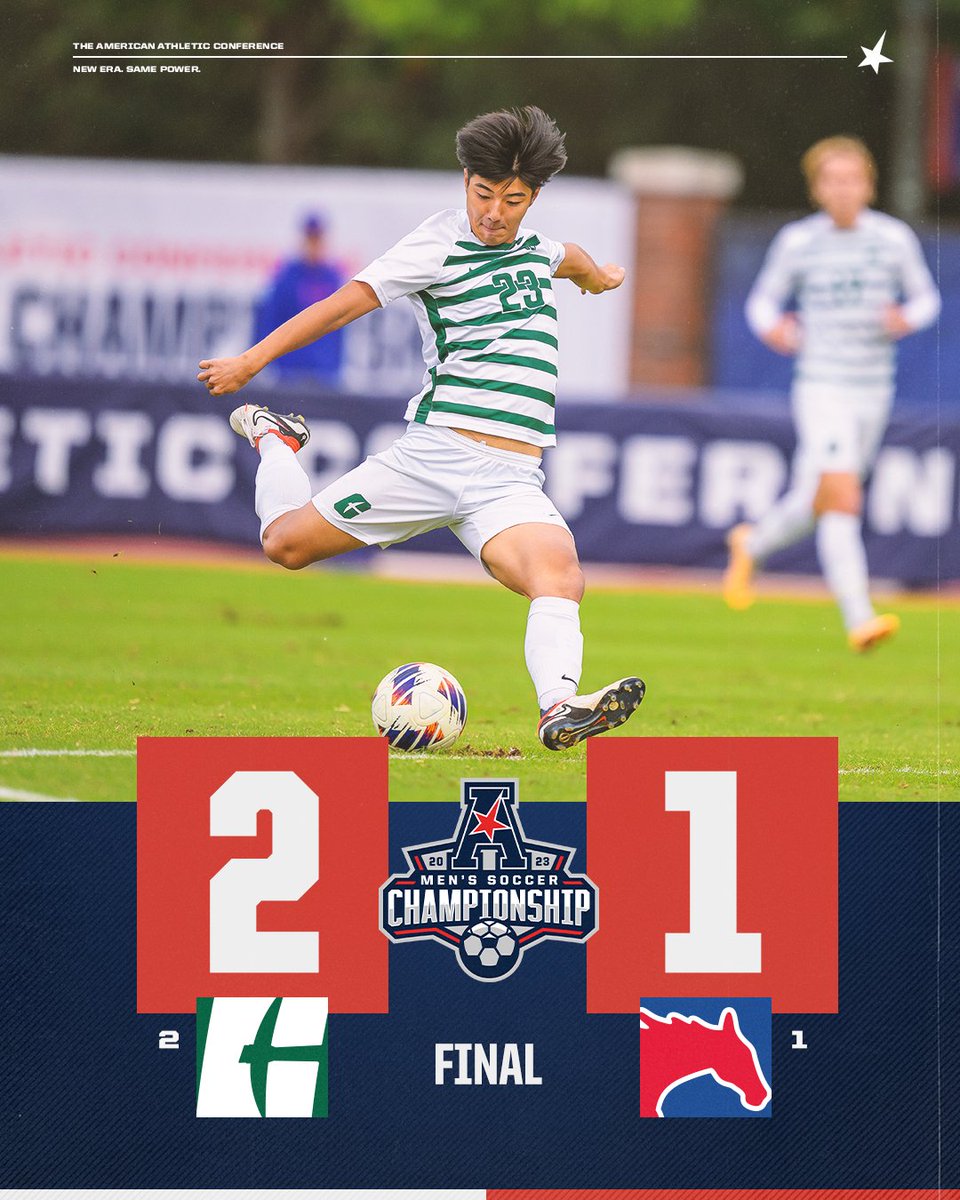 American_Conf's tweet image. Charlotte wins! The 49ers are The American Men&apos;s Soccer Champions!!

#AmericanMSOC x @CharlotteMSoc