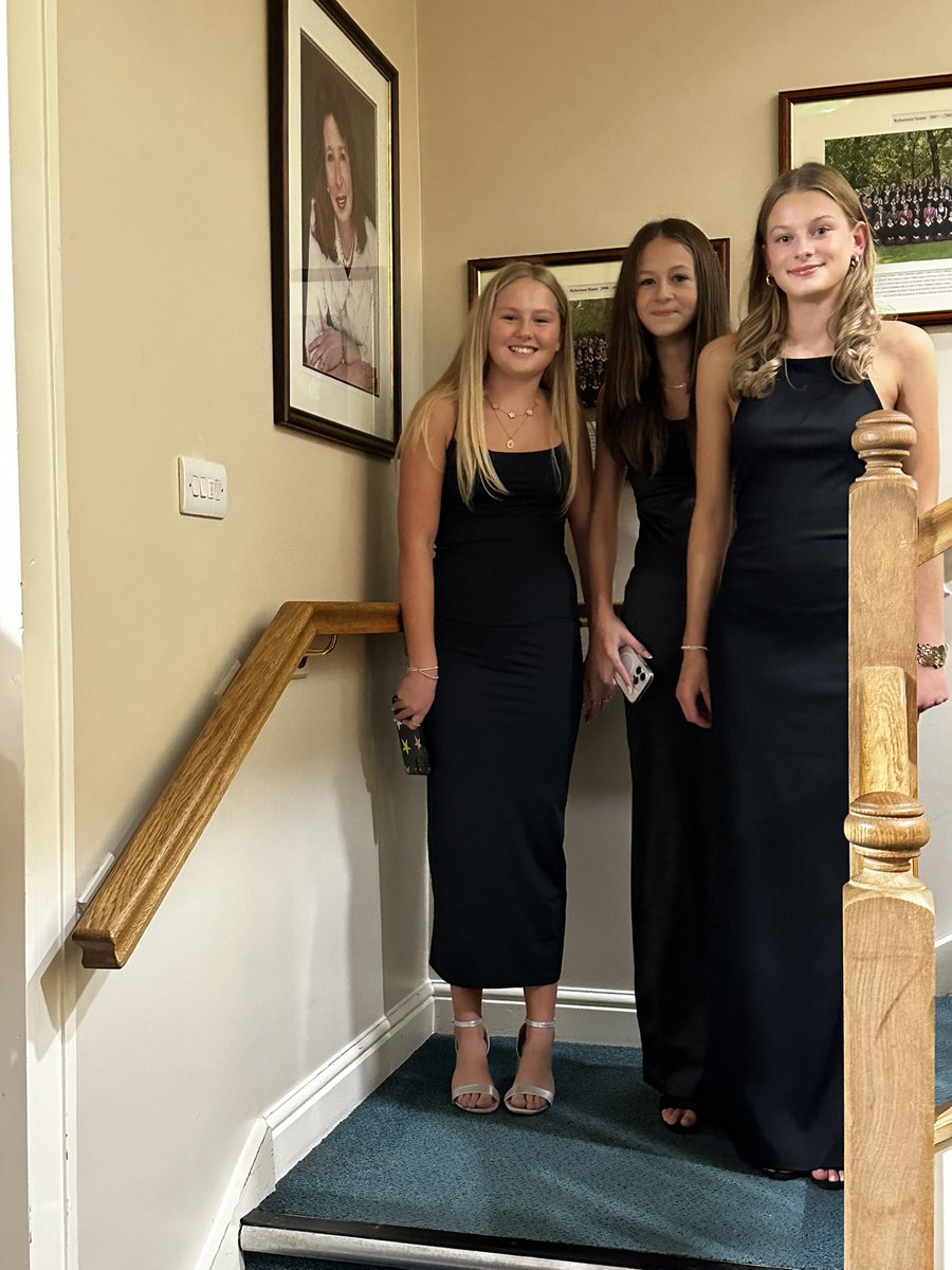 The year 9 girls enjoyed dressing up for their first formal social and it was lovely that parents were able to see them off before their social #Bondtheme