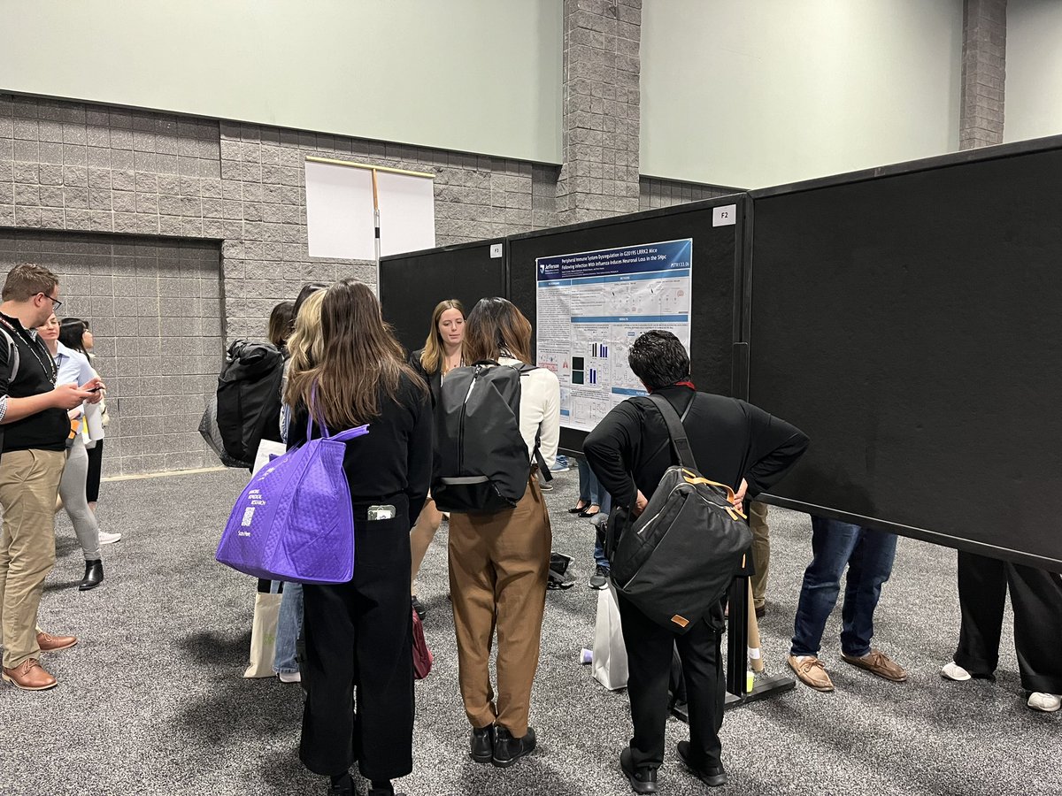 Jefferson Health Comprehensive PD Center (@jeff_pd_center) on Twitter photo Huge amount of interest of <a href="/CrowtherKallon/">Kallon Crowther</a> poster examining the role of the peripheral immune system in experimental Parkinson’s disease. 4 straight hours of traffic.#SfN2023 Huge amount of interest of <a href="/CrowtherKallon/">Kallon Crowther</a> poster examining the role of the peripheral immune system in experimental Parkinson’s disease. 4 straight hours of traffic.#SfN2023