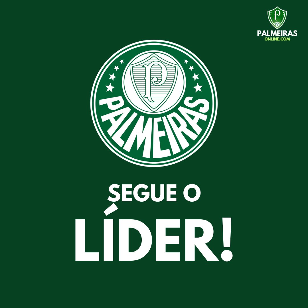 Palmeiras Online on X: SEGUE O LÍDER.💚🐷 #palmeiras