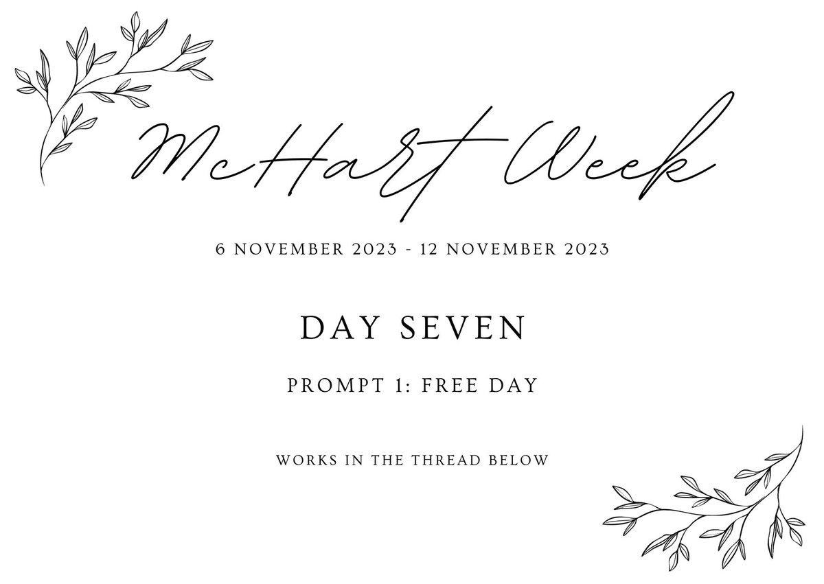 Rex_Lockhart's tweet photo. Well, today is the last day of #McHartWeek.
I just want to say a massive thank you to you all. I almost didn't send the original post, but I'm so glad I did because it has been an absolute joy to see people taking part. https://t.co/Z8LLjOHiAg