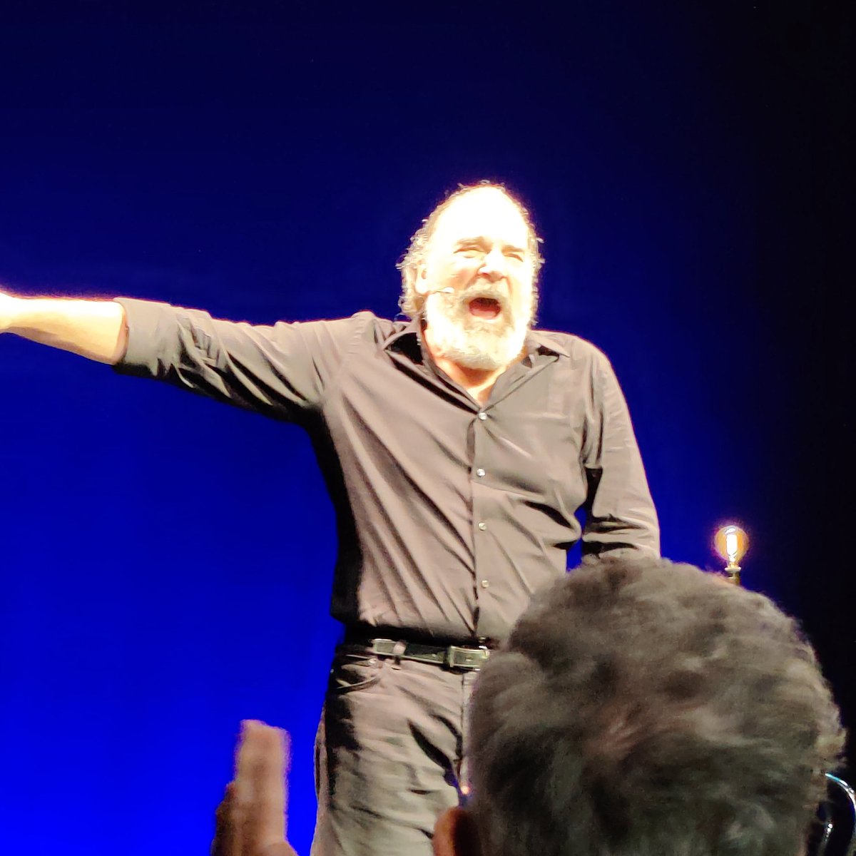rfigus's tweet photo. @PatinkinMandy Just seen you today, a fantastic concert by one of my favourite artists with the voice of an angel.
Sorry I couldn't meet you at the stage door, I was really looking forward to it.

#mandypatinkin #live #concert #london https://t.co/52ZLlw0PC2