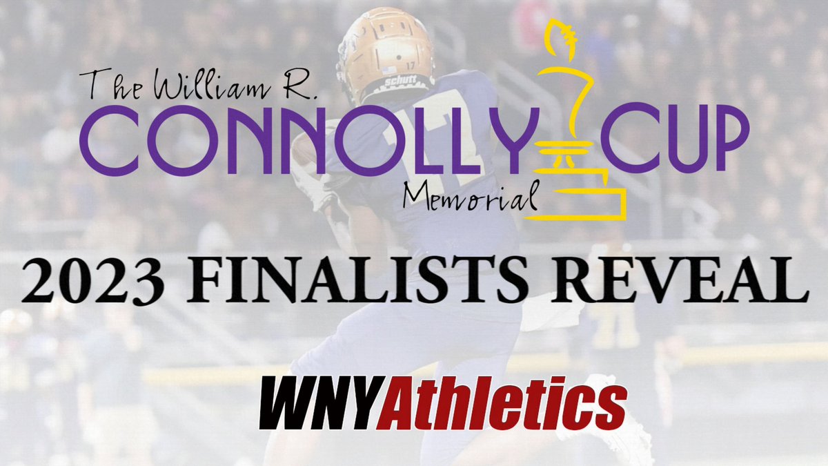 WNYAthletics's tweet photo. 🚨🚨🚨

🏈Congratulations to the 2023 Connolly Cup Finalists🏈

https://t.co/BcKYVPxDBW https://t.co/sH9KtlXHhE