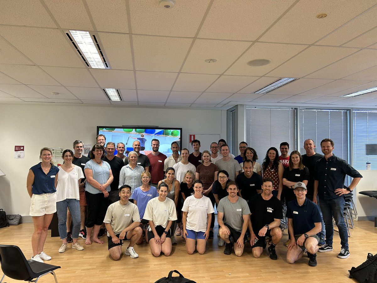 GLA:D Back Australia (@gladbackaus) on Twitter photo We are excited to have trained our second cohort of GLA:D Back clinicians at <a href="/Macquarie_Uni/">Macquarie University</a> over the weekend.
That’s a wrap on our training courses for 2023 on the 10 year anniversary of <a href="/GLAD_Int/">GLA:D International Network</a>.
Stay tuned for more clinician training courses coming in 2024 😄 We are excited to have trained our second cohort of GLA:D Back clinicians at <a href="/Macquarie_Uni/">Macquarie University</a> over the weekend.
That’s a wrap on our training courses for 2023 on the 10 year anniversary of <a href="/GLAD_Int/">GLA:D International Network</a>.
Stay tuned for more clinician training courses coming in 2024 😄