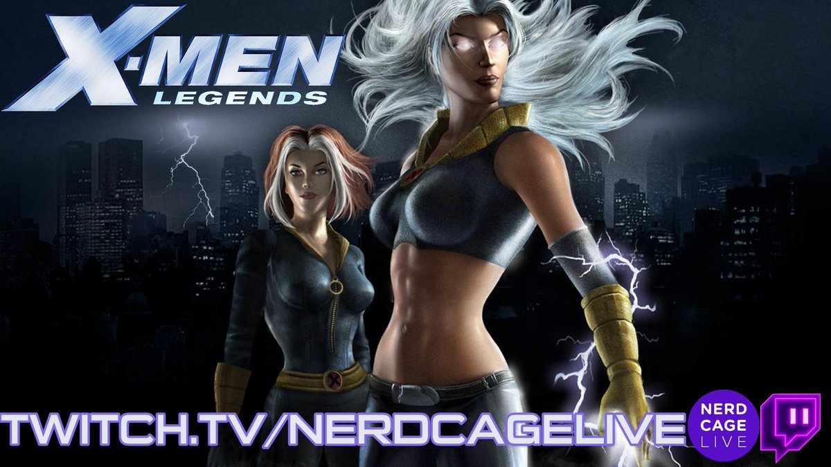 Tonight at 6pm ET We Continue Our Playthrough of X-Men Legends @nerd_cage @SaintGOfficial Twitch Link - Twitch.tv/NerdCageLive Youtube Gaming Channel Link - youtube.com/@nerdcageliveg…