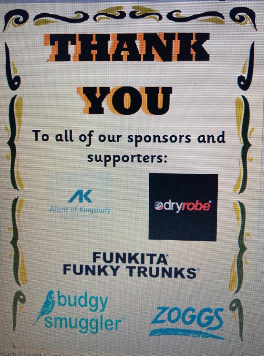 DEBEN_SC's tweet photo. Thank you to our amazing supporters and sponsors for there wonderful donations. https://t.co/w8Xz9XRUlN