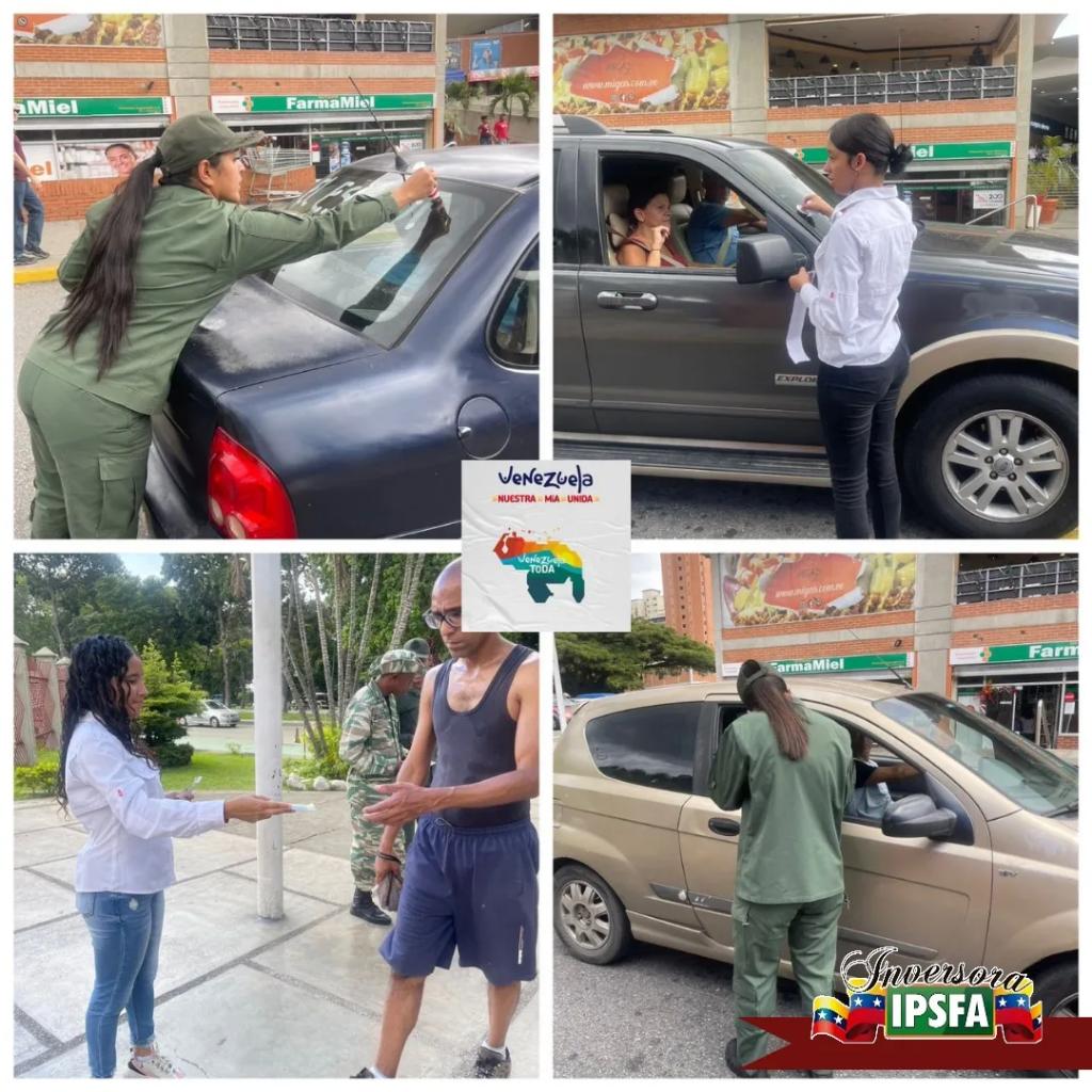 🌞 🆄🅽🅸🅳🅾🆂 🅿🅾🆁 🅴🅻 🅴🆂🅴🆀🆄🅸🅱🅾 🌞
Parte del equipo de profesionales de Inversora IPSFA se encuentra en el Centro Comercial Los Próceres para continuar sumando y así lograr la recuperación total de nuestro Esequibo. 
#venezuelaunidaporelesequibo