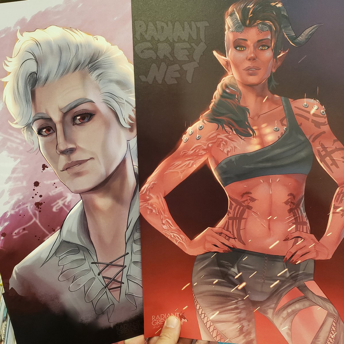 Radiant Grey arts tweet media