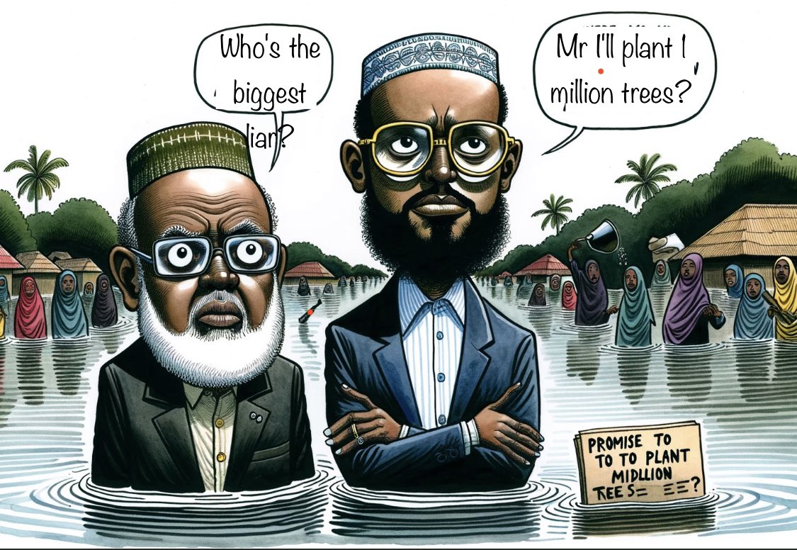 Farshaxanfikir's tweet photo. 🎨 This latest cartoon is dedicated to our followers and supporters who sparked the idea. A big thank you to everyone for your insights and suggestions! #Jubaland #Somalia #floods #Somaliafloods

@PresidentMadobe and @MPMursalKhaliif https://t.co/MtYsyz2w8l