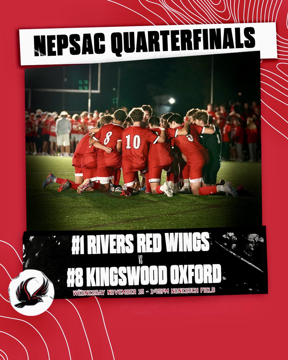 Boys Soccer earned the #1 seed in Class B and will host Kingswood Oxford on Wednesday at 1:45 on Nonesuch Field!