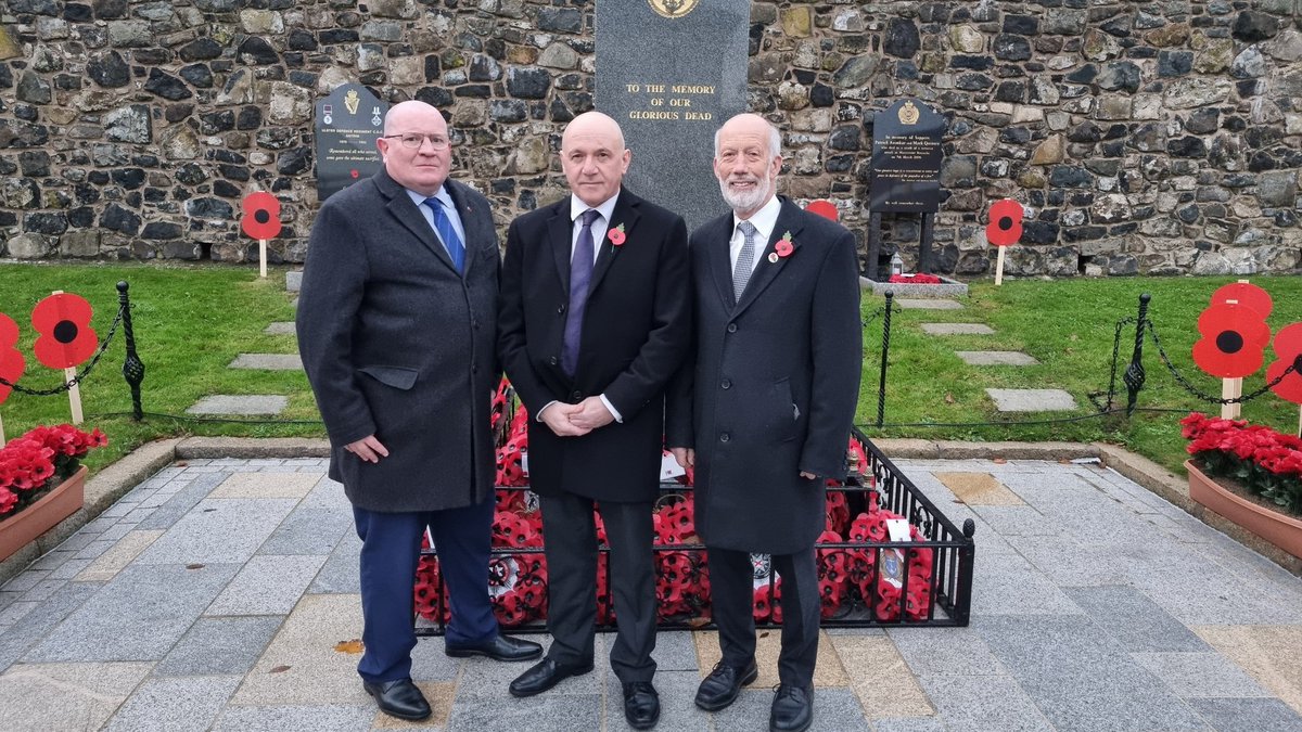 Remembrance Sunday in Antrim, paying respect to those who made the ultimate sacrifice. 
At the going down of the sun and in the morning, we will remember them.
<a href="/Neilkelly13/">Neil kelly</a>