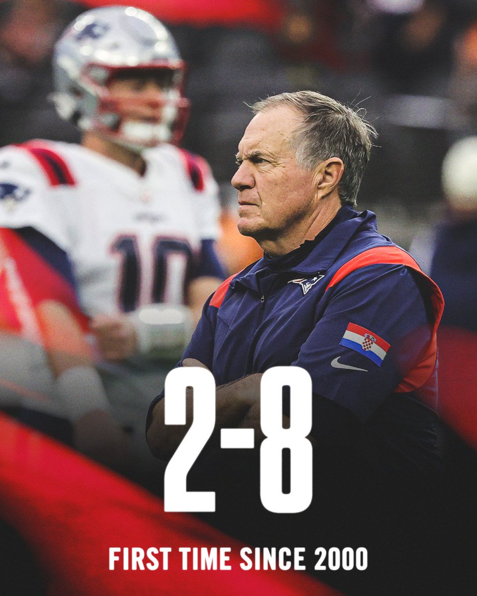 ESPNNFL's tweet image. It's been a tough season for the Patriots.
