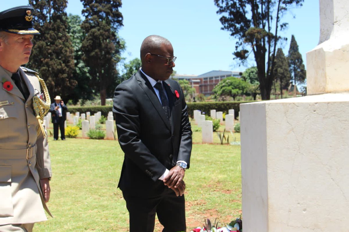 AristildeCanada's tweet image. Canada joined the UK Embassy and many others today in a solemn ceremony in Harare in honor of the fallen. We laid our wreaths in hommage of liberation veterans of all races and places #RemembranceDay2023 #LestWeForget2023