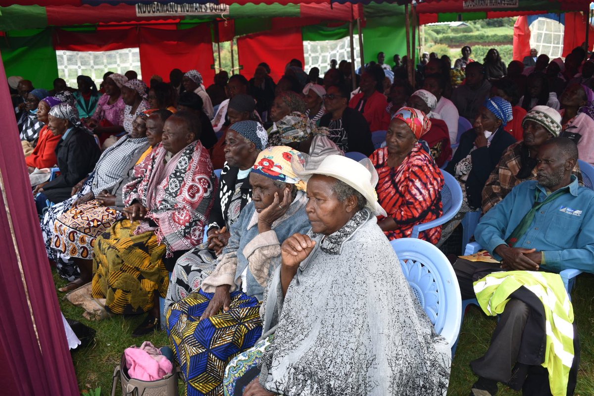 GeoffreyWandeto's tweet photo. Later on, at Ndugamano, Tetu Constituency for a Thanksgiving ceremony of Dr. Gladys Wanjiku, who earned a Doctor of Philosophy degree (PHD).
Congratulations 🎊 to Dr. Wanjiku for the well-deserved accolade.
#TetuRising
#DoctorofPhilosophy https://t.co/xroOBdNZmf