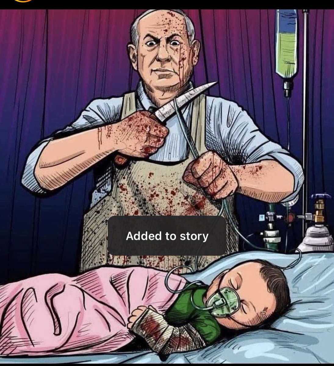 Baderfahed5's tweet photo. @netanyahu babies criminal we will judge you in the criminal court soon https://t.co/OJBM7hJzQ7