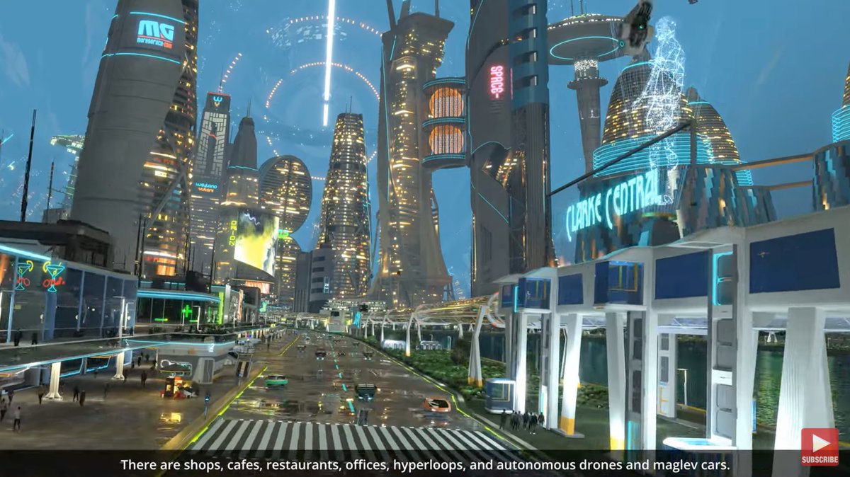 NASAWatch's tweet image. Set to full screen + turn up volume: &quot;O&apos;Neill Colonies - An Animated Tour&quot; youtube.com/watch?v=Z2d_0l… by Mark A. Garlick @SpaceBoffin #finalfrontier #AdAstra