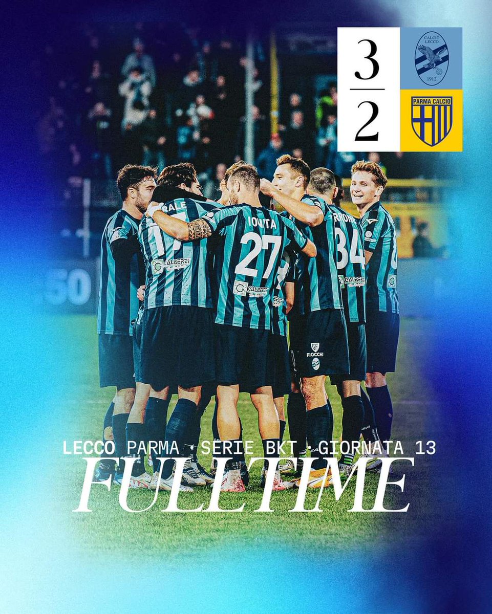 MicheleCare02's tweet photo. Che emozioni! Abbiamo conquistato i tre punti contro il Parma mattatore del campionato, in una partita piena di emozioni, agonismo e grande calcio! Forza Lecco! 🦅💙🩵

#LeccoParma #LecPar #SerieB #SerieBKT #LeccoCalcio #ParmaCalcio #ForzaLecco https://t.co/K5Qr5udMCs